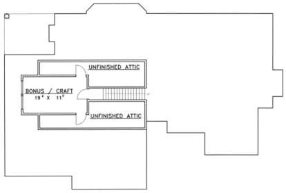 Bonus Floor for House Plan #039-00329