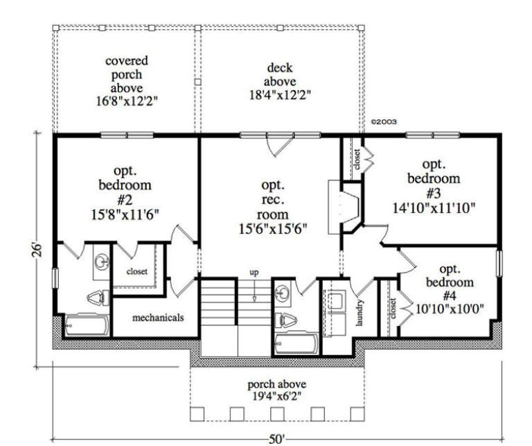 House Plan House Plan #16623 Drawing 2
