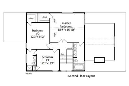 Floorplan 2 for House Plan #957-00069