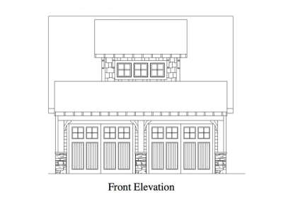 Mountain Rustic House Plan #5458-00069 Additional Photo