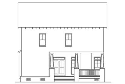 Bungalow House Plan #009-00232 Elevation Photo