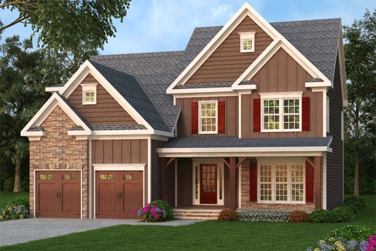 House Plan House Plan #16628 Front Elevation