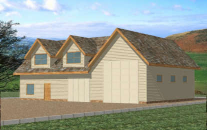 0 Bed, 1 Bath, 0 Square Foot House Plan - #039-00330