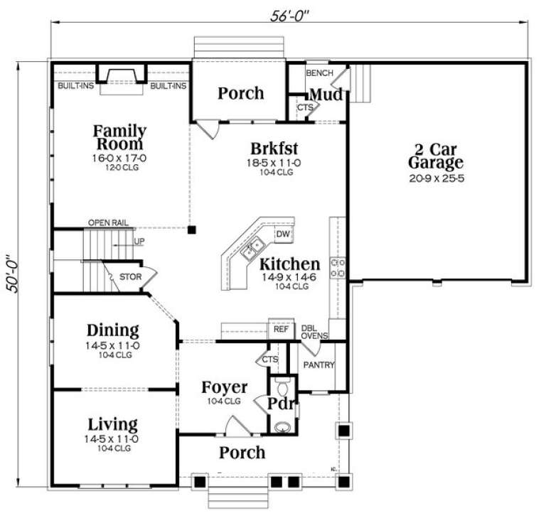 House Plan House Plan #16631 Drawing 1