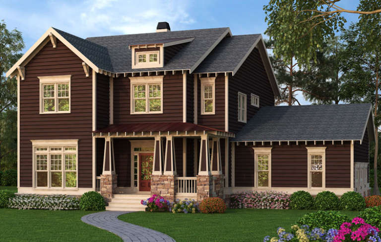 House Plan House Plan #16633 Front Elevation