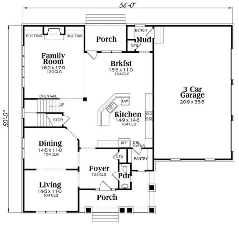 House Plan House Plan #16633 Drawing 1