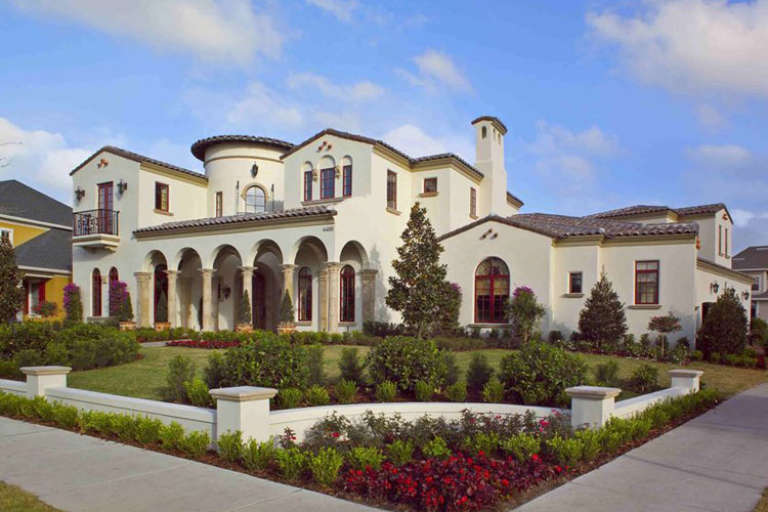 Luxury House Plan #3978-00006 Elevation Photo