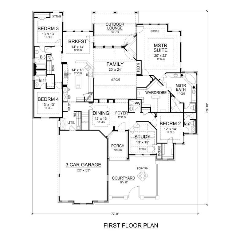 House Plan House Plan #16637 Drawing 1