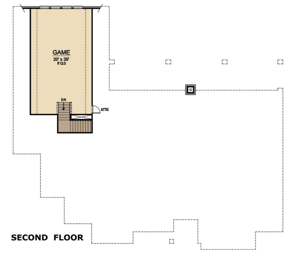 Floorplan 2 for House Plan #5445-00220