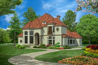 3 Bed, 3 Bath, 3943 Square Foot House Plan - #5445-00223