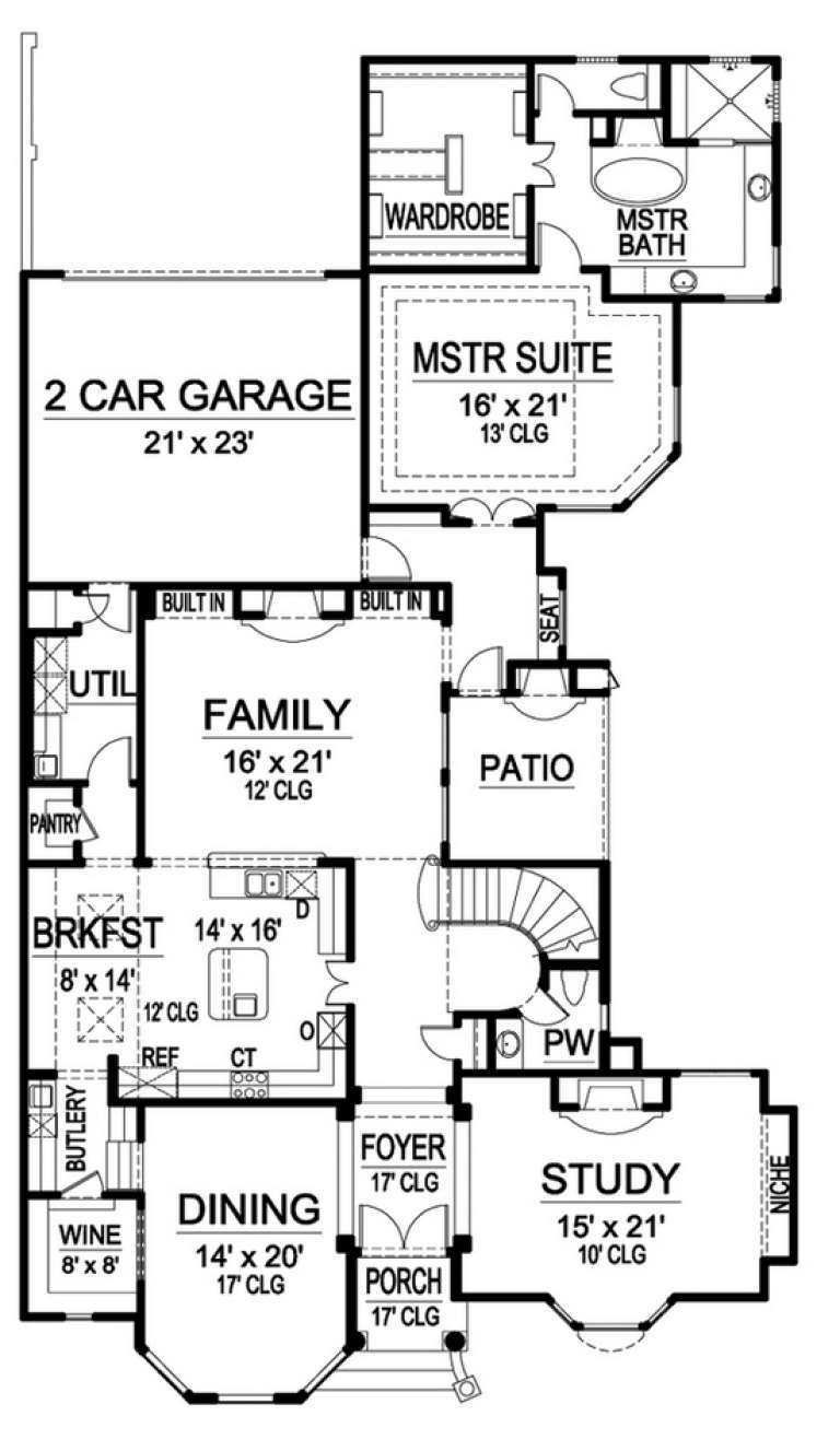 House Plan House Plan #16641 Drawing 1