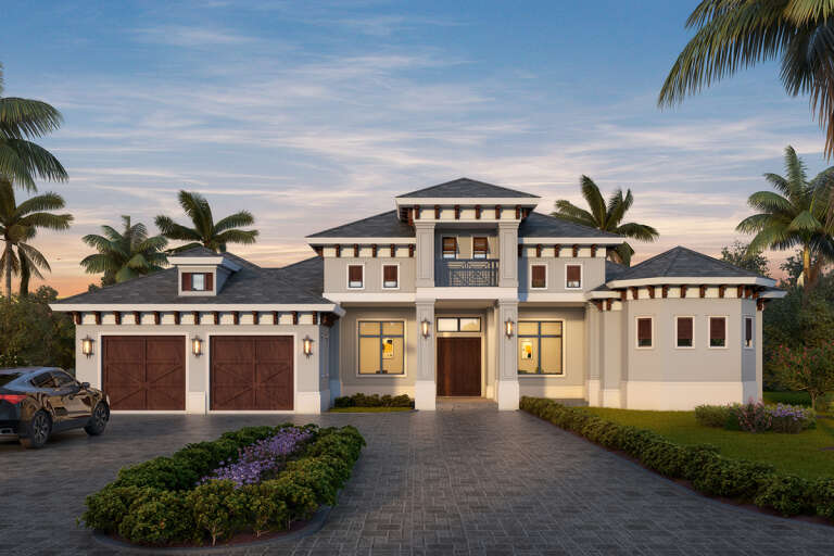 House Plan House Plan #16644 Front Elevation