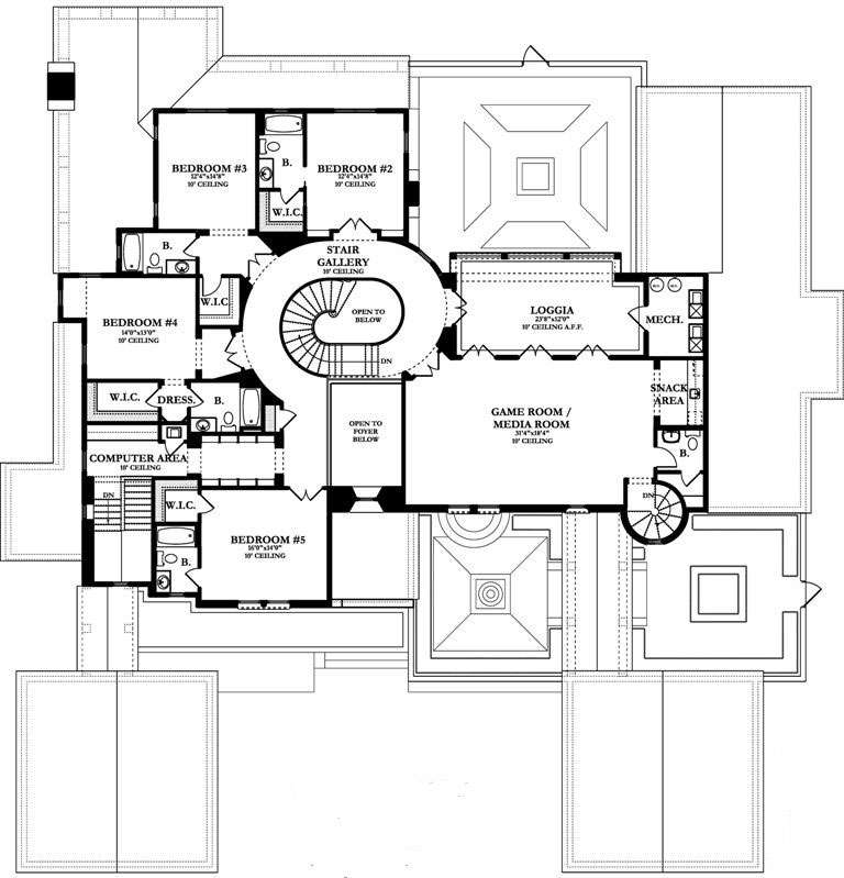 House Plan House Plan #16654 Drawing 2