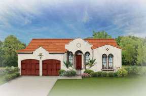 Florida House Plan #3978-00017 Elevation Photo
