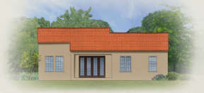 Mediterranean House Plan #3978-00018 Elevation Photo