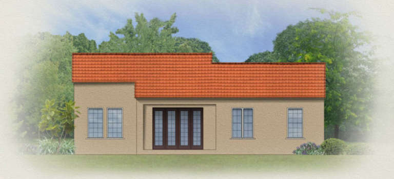 Mediterranean House Plan #3978-00018 Elevation Photo
