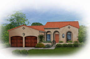 Florida House Plan #3978-00019 Elevation Photo