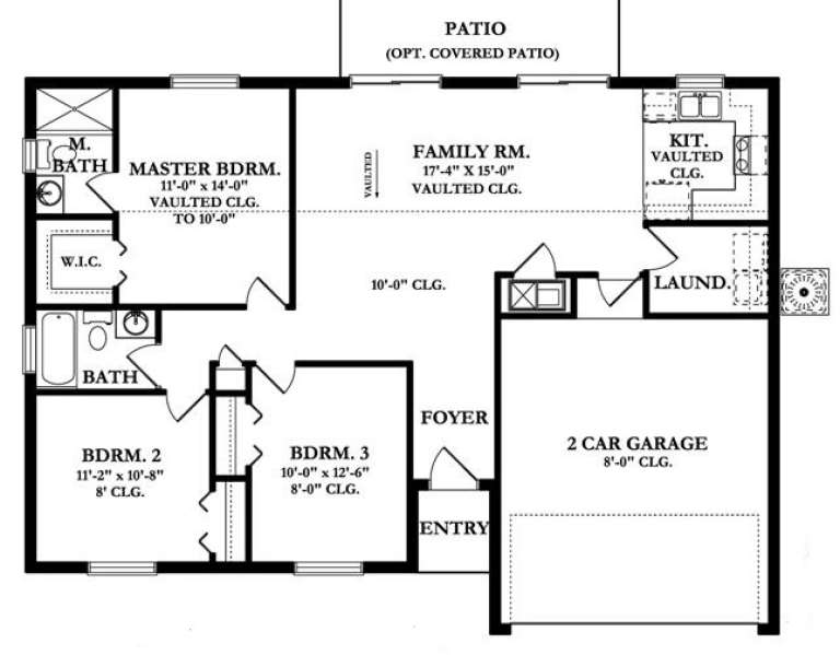 House Plan House Plan #16666 Drawing 1