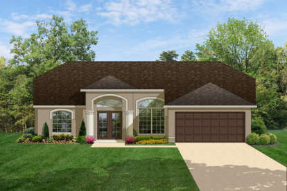 Florida House Plan #3978-00027 Elevation Photo