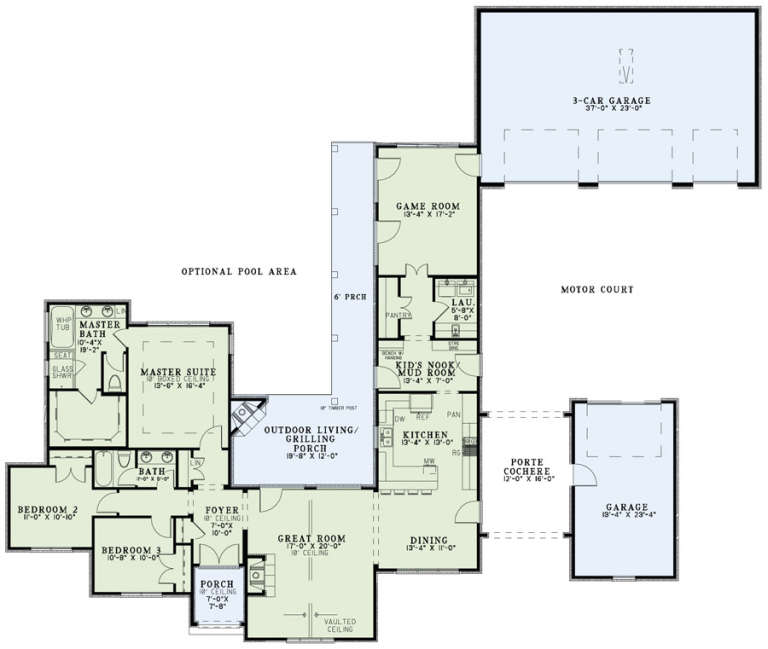 House Plan House Plan #16676 Drawing 1