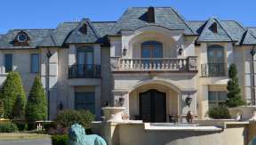 Luxury House Plan #5445-00230 Elevation Photo