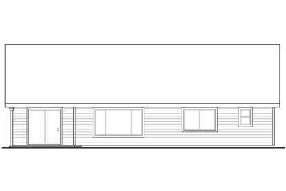 Craftsman House Plan #035-00640 Elevation Photo