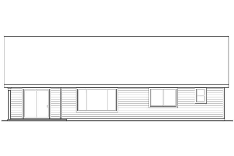 Craftsman House Plan #035-00640 Elevation Photo