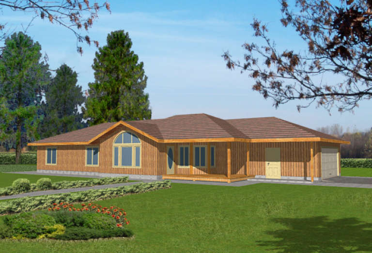 House Plan House Plan #1668 Front Elevation