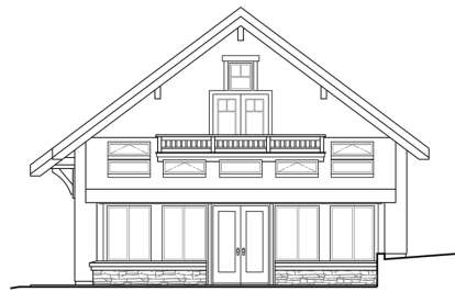 Craftsman House Plan #035-00641 Elevation Photo