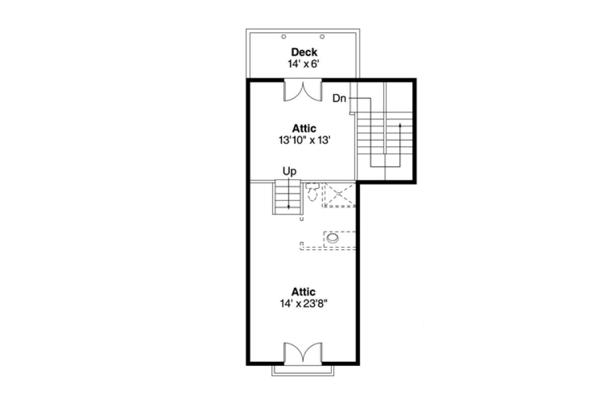 Floorplan 2 for House Plan #035-00641