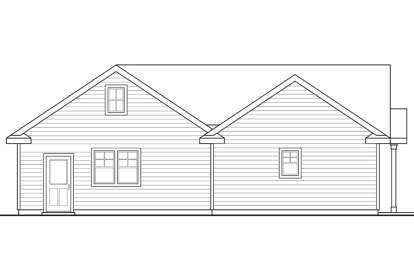 Traditional House Plan #035-00642 Elevation Photo