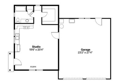 Floorplan 1 for House Plan #035-00642