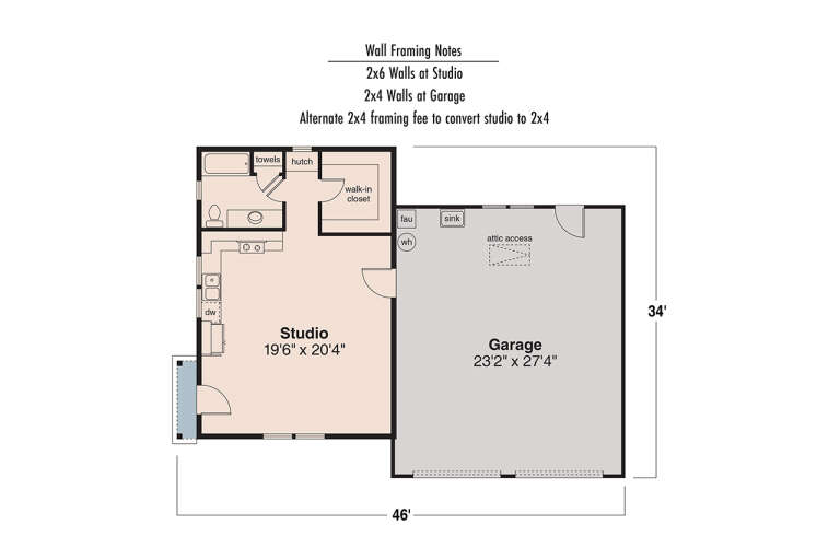 House Plan House Plan #16681 Drawing 1