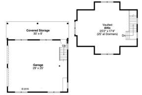 Floorplan 1 for House Plan #035-00644