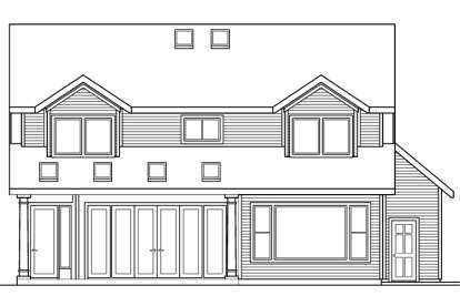 Traditional House Plan #035-00645 Elevation Photo