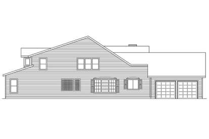 Traditional House Plan #035-00645 Elevation Photo