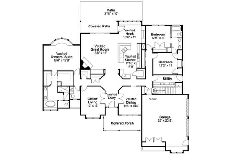 House Plan House Plan #16687 Drawing 1