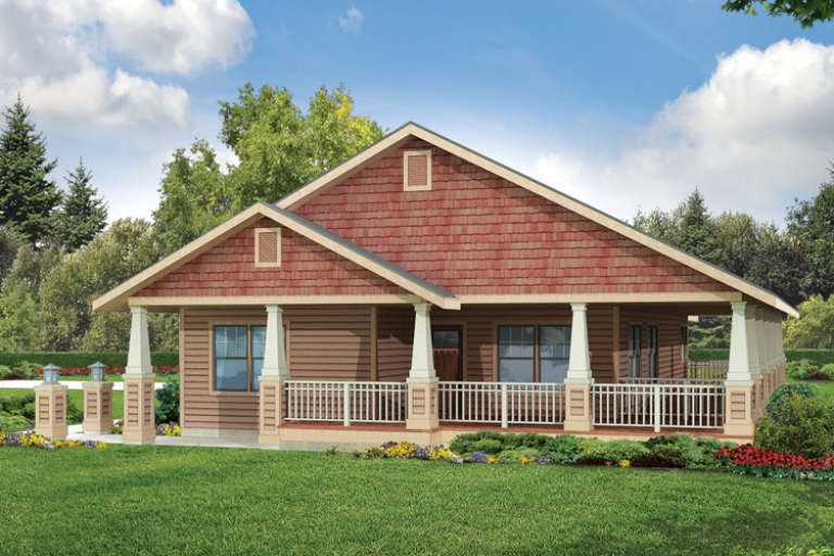 House Plan House Plan #16689 Front Elevation