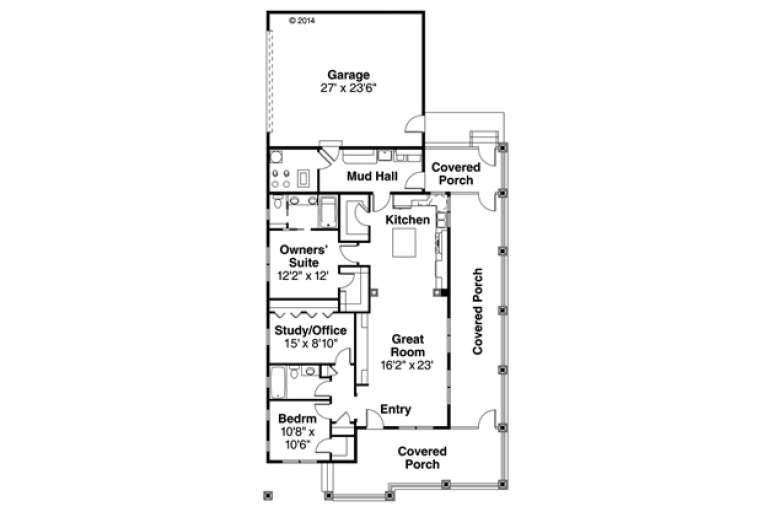 House Plan House Plan #16689 Drawing 1