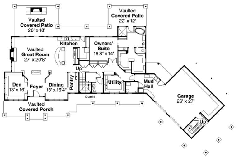 House Plan House Plan #16690 Drawing 1