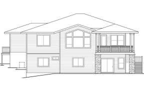 Craftsman House Plan #035-00652 Elevation Photo