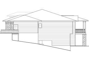 Craftsman House Plan #035-00652 Elevation Photo