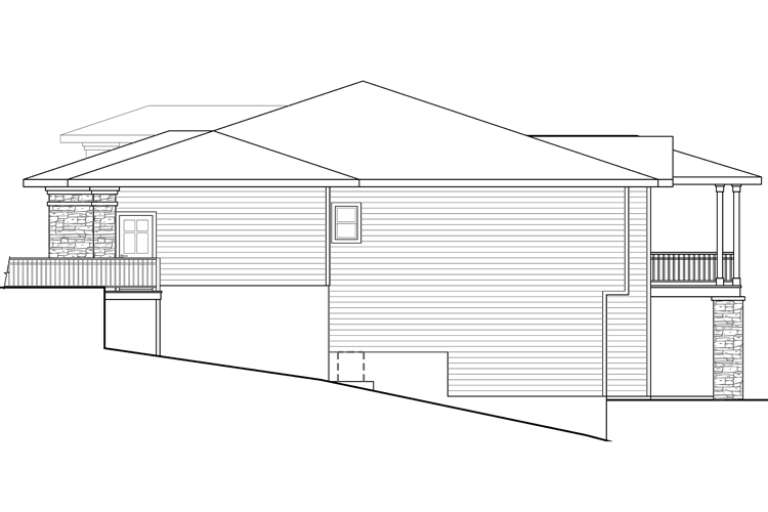 Craftsman House Plan #035-00652 Elevation Photo