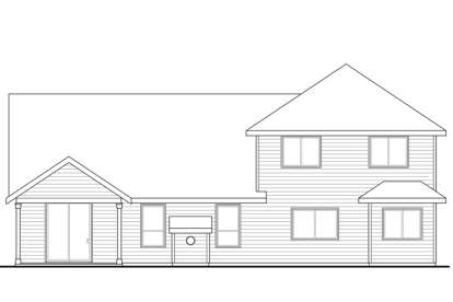 Country House Plan #035-00655 Elevation Photo