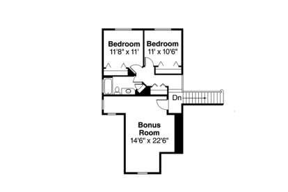 Floorplan 2 for House Plan #035-00655