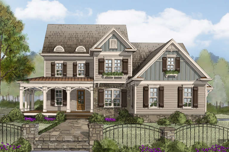 House Plan House Plan #16698 Front Elevation