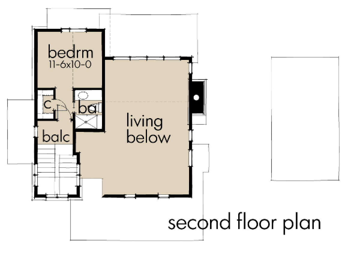 Floorplan 2 for House Plan #9401-00089