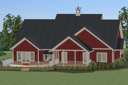 Farmhouse House Plan #6849-00002 Elevation Photo