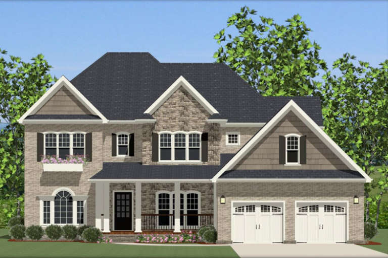 House Plan House Plan #16705 Front Elevation