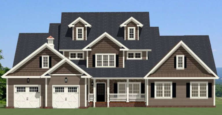 House Plan House Plan #16706 Front Elevation